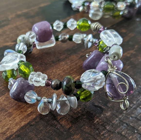 Handmade Beaded Napkin Rings (Set of 6) - Picture 2 of 3